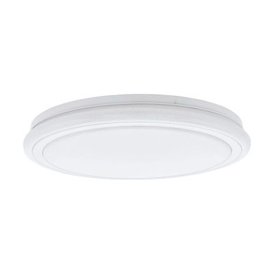 Plafon branco de aço, Elseline, 30W, LED RGBW