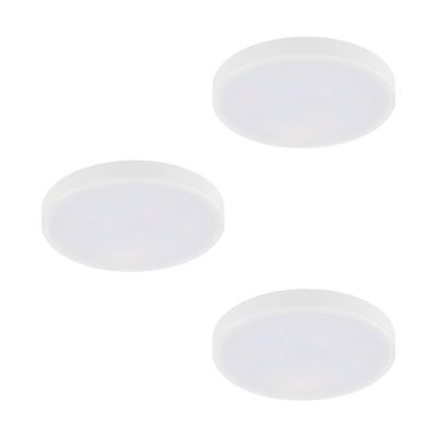 Régua LED cozinha branca de alumínio, Vanya, 2W, LED 3000K