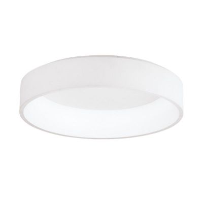 Candeeiro de teto branco de plástico, Elsje, 34W, LED 3000K