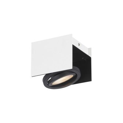 Candeeiro de teto branco de alumínio, Patrik, 5W, LED 3000K