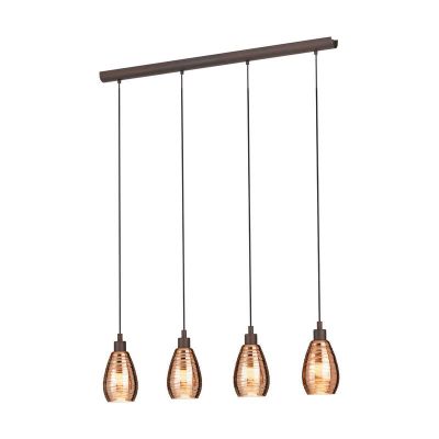 Candeeiro suspenso cobre de vidro, Kik