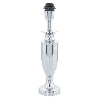 Candeeiro de mesa sem abajur cromo de aço, Mason, com interruptor