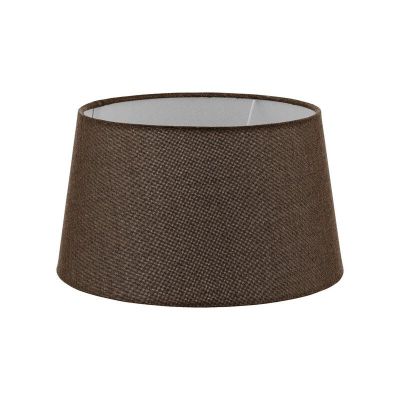 Abajur castanha de tecido, Noah