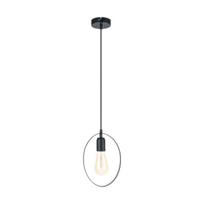 Candeeiro suspenso preto de metal, Aida