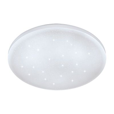 Plafon branco de aço, Eloise, 7W, LED 3000K