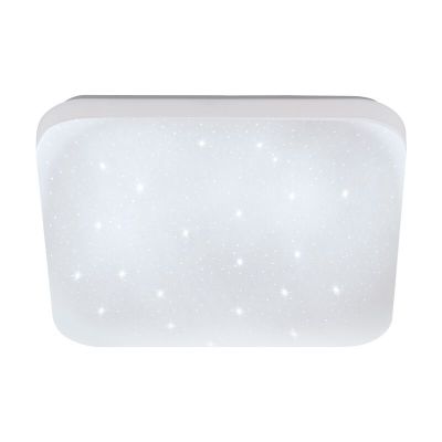 Plafon branco de aço, Eloise, 7W, LED 3000K