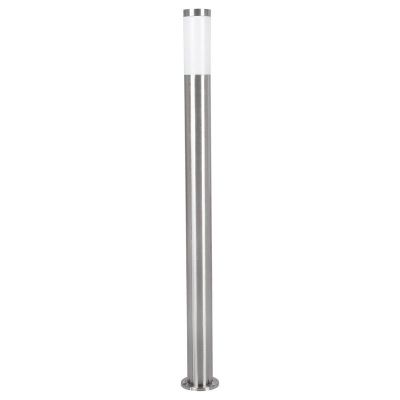 Candeeiro para exterior prateado de plástico, Carlein, IP44