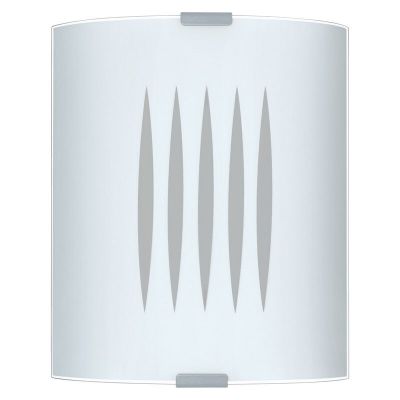 Aplique de parede transparente de vidro, Jesper