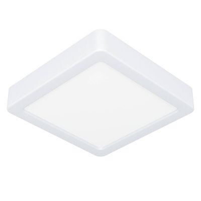 Plafon branco de plástico, Geraldo, 11W, LED 3000K