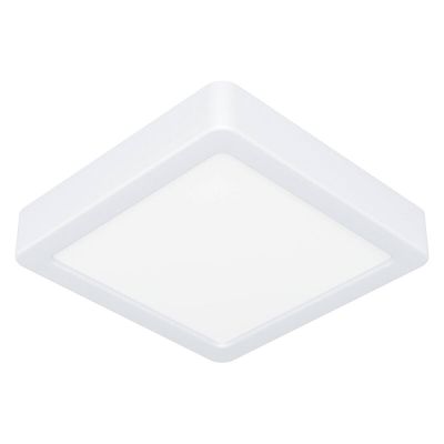 Candeeiro de teto para casa de banho branco de plástico, Geraldo, 11W, LED 3000K, IP44