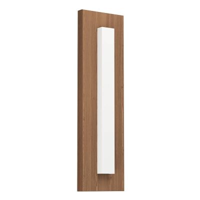 Candeeiro para exterior castanho de alumínio, Bernardo, 7W, LED 3000K, IP44