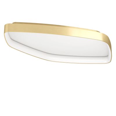 Plafon dourado de alumínio, Samson, 25,2W, LED 3000K