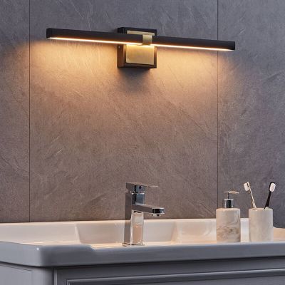 Candeeiro de parede para casa de banho latão de plástico, Natasha, 11W, LED 3000K, IP44