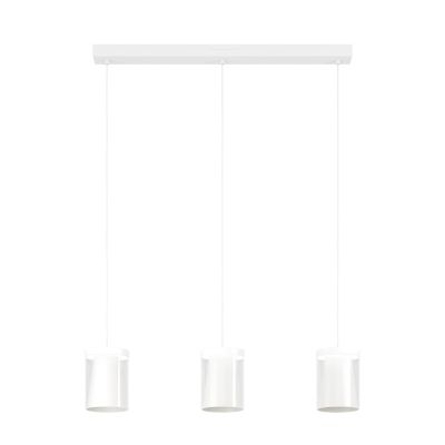 Candeeiro suspenso inteligente branco de vidro, Stern, 3,7W, LED RGBW