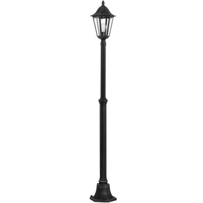 Candeeiro para exterior preto de alumínio, Leanna, IP44