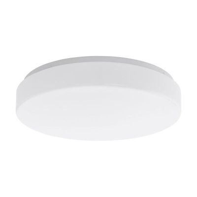 Plafon branco de plástico, Reda, 16W, LED ajustável de branco quente a branco frio