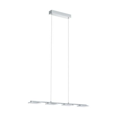 Candeeiro suspenso cromo de plástico, Pace, 5W, LED 3000K