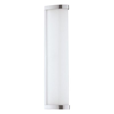 Iluminação para espelho cromo de plástico, Evine, 8W, LED 4000K, IP44