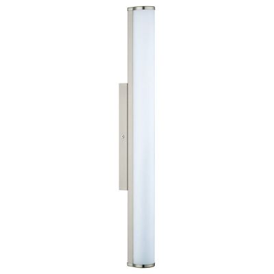 Iluminação para espelho níquel de vidro, Jersey, 16W, LED 4000K, IP44
