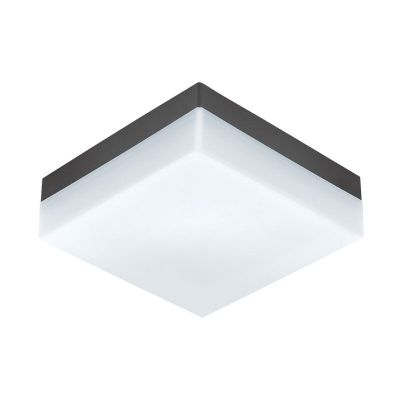 Candeeiro para exterior antracite de plástico, Allon, IP44