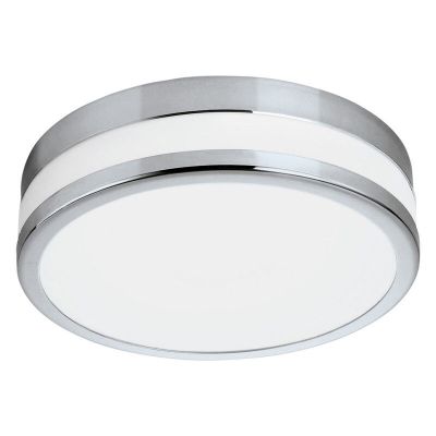 Candeeiro de teto cromo de vidro, Anand, 11W, LED 3000K, IP44