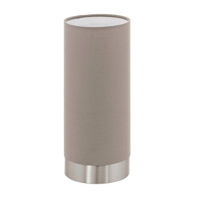 Candeeiro de mesa toupeira de tecido, Abano, com dimmer tátil