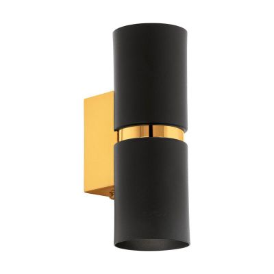 Candeeiro up down dourado de metal, Annely