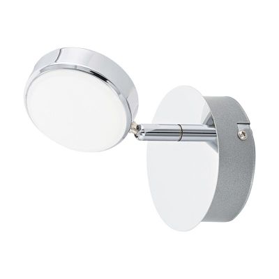 Foco de teto cromo de aço, Tjark, 5W, LED 3000K