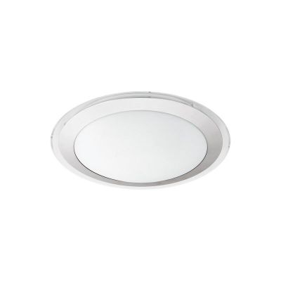 Candeeiro de teto branco de plástico, Marieke, 22W, LED 3000K