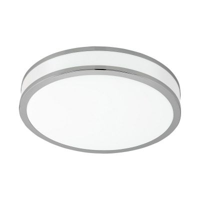 Candeeiro de teto branco de plástico, Arnoldus, 24W, LED 3000K