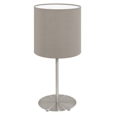 Candeeiro de mesa toupeira de tecido, Abano, com interruptor