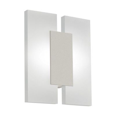 Aplique de parede níquel de plástico, Beatriz, 5W, LED 3000K