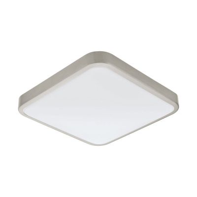 Aplique de parede níquel de plástico, Beyza, 16W, LED 3000K, IP44