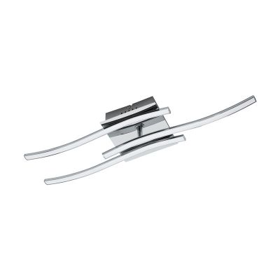 Plafon cromo de alumínio, Yorian, 5W, LED 3000K