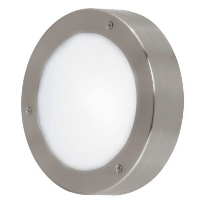 Candeeiro para exterior prateado de plástico, Bob, IP44