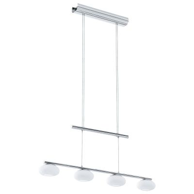 Candeeiro suspenso cromo de aço, Frederico, 4W, LED 3000K