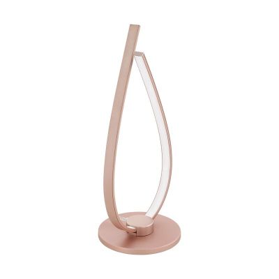 Candeeiro de mesa dourado de alumínio, Josef, 14W, LED 3000K, com interruptor