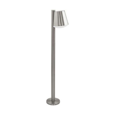 Candeeiro para exterior prateado de aço inoxidável, Aiden, IP44