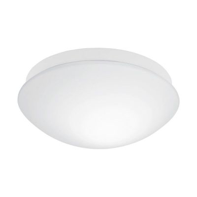 Candeeiro de teto com sensor branco de vidro, Mees, IP44