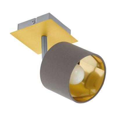 Foco de teto amarelo de aço, Yaniek