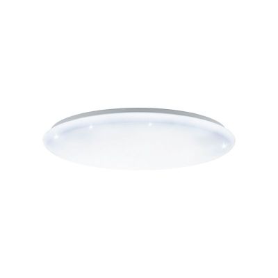 Plafon branco de aço, Patryk, 60W, LED white switch