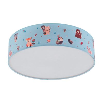 Plafon quarto infantil branco de aço, Mei