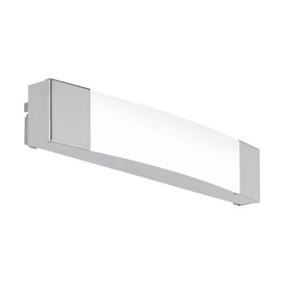 Iluminação para espelho cromo de plástico, Rafi, 8W, LED 4000K, IP44