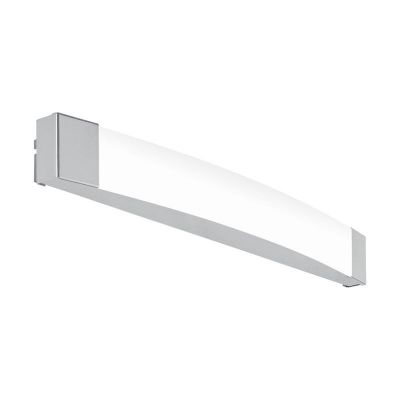 Iluminação para espelho cromo de plástico, Rafi, 16W, LED 4000K, IP44