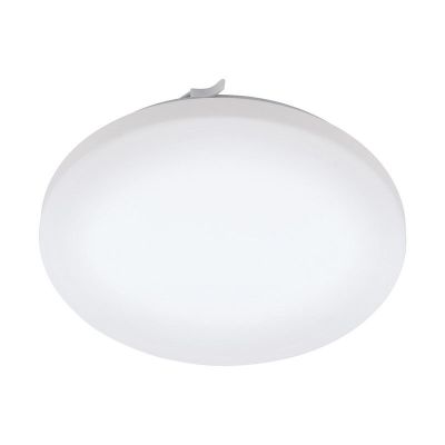 Candeeiro de teto branco de plástico, Eloise, 14,6W, LED 3000K, IP44