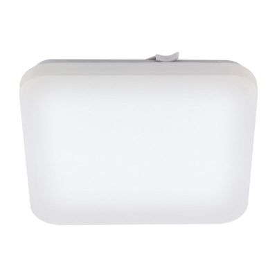 Candeeiro de teto branco de plástico, Eloise, 17W, LED 3000K, IP44