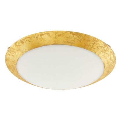 Plafon dourado de aço, Jovanka, 16W, LED 3000K