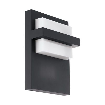 Candeeiro para exterior antracite de alumínio, Nicol, 10W, LED 3000K, IP44
