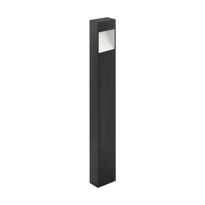 Candeeiro para exterior antracite de alumínio, Elvi, 10W, LED 3000K, IP44