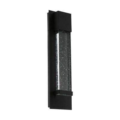 Candeeiro para exterior preto de alumínio, Yvanca, 3W, LED 3000K, IP44